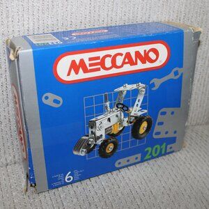 3/$77❤️incomplete? vintage MECCANO 201 Tractor With Cabin Tracteur Cabine France